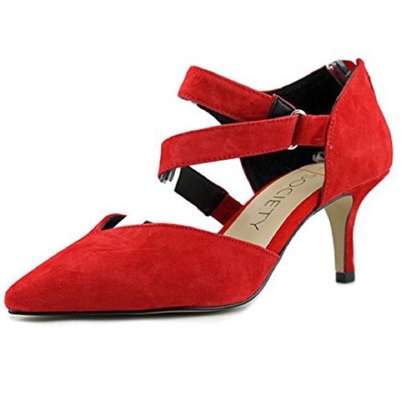 Sole Society Shoes - 💎✨$175✨💎 RED suede heels
